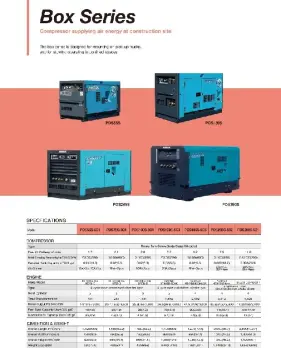 AIR COMPRESSOR AIRMAN COMPRESSOR  BOX SERIES