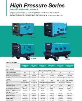 AIR COMPRESSOR AIRMAN COMPRESSOR  HIGH PREASURE SERIES